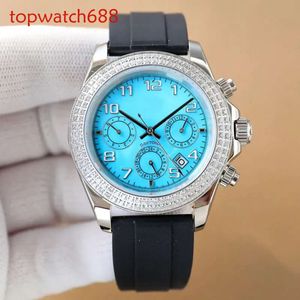 Mens Watch Automatic Mechanical 40mm Diamond Watches Men Wristwatch Stainless Steel Waterproof Business Wristwatches Montre De Luxe