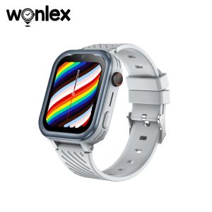 時計Wonlex Kids GPS 4G Smart Watch Suppprts 1GB 8GB Android8.1 WhatsApp KT15Proビデオ通話カメラ付き電話時計