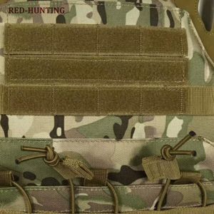 Novo tipo de colete de caça de caça de caça de vários bolsos de placas militares portador de placas militar Airsoft Paintball Combat Molle Vest