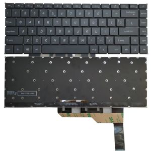 Teclados novos teclados de laptop dos EUA/Espanhol para MSI Modern 15 A10M A10RAS A10RBS MS1551 Backlight White Backlight