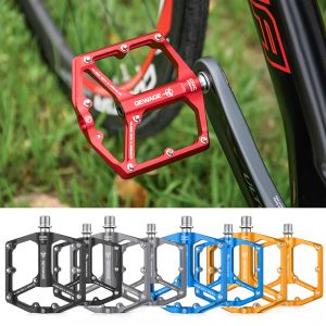 2024 Flat Bike Pedals Wide Platform MTB Bicycle Pedals Lightweight Aluminum 9/16" Sealed Bearing for Road BMX MTB Fixie Bikes