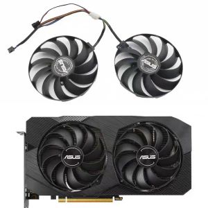 PADS NYA T129215SU DC 12V 0,5A RX5500XT GPU FAN FÖR ASUS DUAL RX 5500 XT EVO GRAFICS COOLING FAN