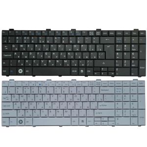 Teclados novos para Fujitsu Lifebook AH530 AH531 NH751 A530 A531 Teclado de laptop russo/americano