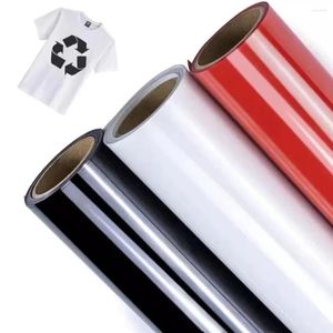 Window Stickers Heat Transfer 3 Rolls Black White And Red HTV Multi-Color Iron On For Cricut Silhouette T-Shirt