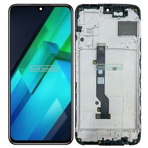 AMOLED / TFT 6,7 tum för Infinix Obs 12 G96 Note12 Turbo x670 LCD Display Pekskärm Digitizer Assembly / With Frame