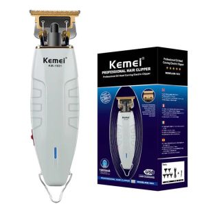 Trimmers Kemei Can Be Zero Blade Professional Hair Trimmer For Men Cordless Beard Hair Clipper Electric Hair Cutting Machine Rechargeable