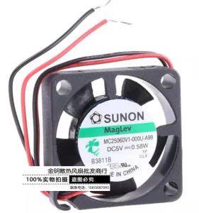 Pads CPU Cooling Fean для Sunon MC25060V1000UA99 DC5V 0,58 Вт 2,5 см Ультратонкий охлаждающий вентилятор