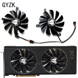 Pads New для XFX Radeon RX5700 5700XT 8 ГБ THICC II Ultra Overseas Version Version Fan ЗАМЕНА ЗАМЕНИЯ ГААССИЯ ВАНКА