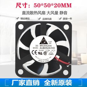 Cooling New original AUB0524VHD 5020 24V 0.15A 5cm high air volume ball inverter cooling fan