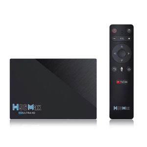 Box H96 Max RK3566 Smart TV Box Android 11 4GB RAM 4GB 32GB Supporto 1080p 8K 24fps per Google Play YouTube H96Max Player