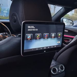 Headrest Car Monitor Screen Android 12.0 System For Mercedes Benz W203 W204 W205 W211 W212 W639 W638 Rear Seat Entertainment