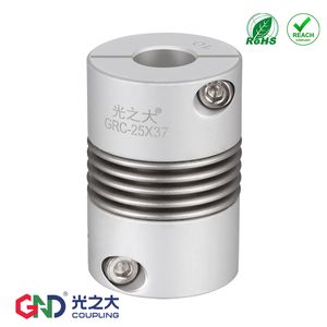 GND coupling metal shaft high torque motor generator bellows servo spring quick-bellow aluminum alloy camlock coupler