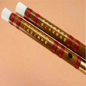 Bambuflöjt dizi Två sektioner tvärgående flöjt c d e f g nyckel flauta handgjorda traditionella kinesiska musikinstrument flalta gör