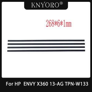 Ramar 2st Ny Nonslip Strip för HP Envy X360 13AG TPNW133 Gummifötter