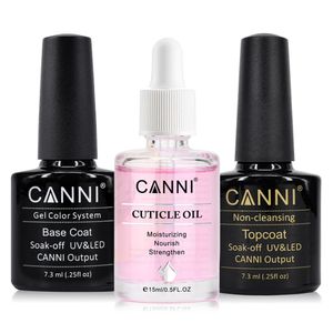 3 st/kit 7,5 ml gel topprock basbeläggning15 ml nagelband olja ingen torkning toppgel glansig glans långvarig nagelband oljevård starkare nagel