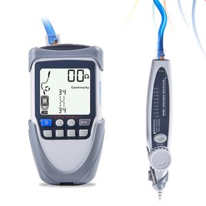 Handheld Network Cable Tester LCD Wyświetlacz Poe Test Ciągłość igital Trackery napięcia polaryzm sprawdź routing kabla cyfrowego