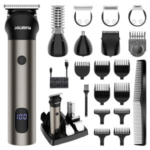 Trimmers all in one hair trimmer 7 blades changeable Electric Baber Haircut machine body nose trimmer set for Men