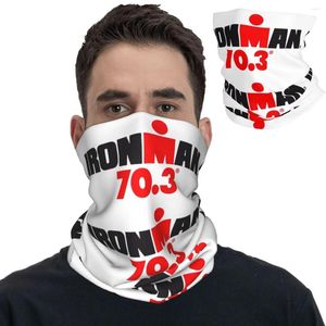 Halsdukar galna uthållighet race triathlon logo bandana nacke cover tryckt ansikte halsduk multius huvudbanor vandring för män kvinnor vuxen vindtät