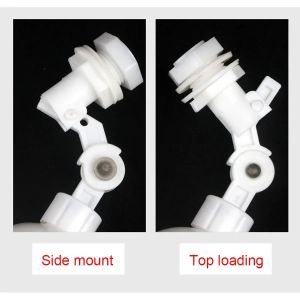 1/4" 3/8" Mini Float Valve Aquarium Fish Tank Water Dispenser Float Ball Valve Water Tank Level Control Reverse Osmosis System