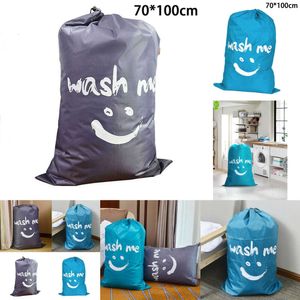 Laundry Bag Drawstring Dirty Underwear Clothing Laundry Basket Washing Machine Bag Large Capacity Storage Bags Quilt Organizer