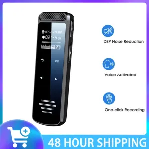 Recorder 4/8/16/32GB Digital Voice Recorder Pen Audio HD Digital Recording Intelligent Noise Voice To Text For Lecture Meeting Register