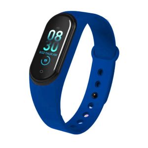 Armbänder M4 Smart Band Armband wasserdichte Fitness -Tracker Armband Blutdruck Herzfrequenzmonitor für Erwachsene Smart Watch PK MI Band