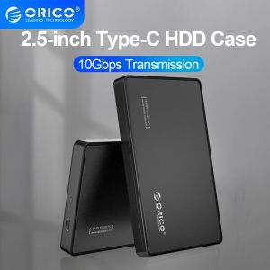 Hubs orico 2,5 дюйма HDD Case Typec Hard Drip Curnese Mobile жесткий диск