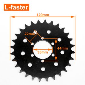 28T Fahrrad Fixed -Kettenradkettenrad 16 Zähne Fix Gearbike 25 Zahnkettenrad für #410 Fahrradkette