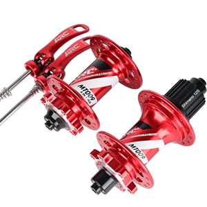 ARC MT009リアハブMTB自転車ハブMTBハブベアリングハブスルー/QRディスクブレーキ28H 32H 36H HG 8-11速度XD MS12スピード自転車部品