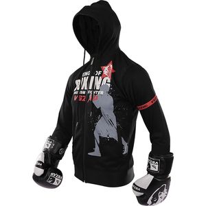 VSZAP Thai Mma Sweatshirts Männer Mantel Sport tragen Männer Hoodie Langarm Herren Hoodies Plus -Größe Polyester Druckstreetwear