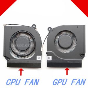 Pads CPU GPU Cooler Cooling wentylatory dla Acer Predator Helios 300 PH31552 PH31753 Wentylator gier Laptop DC28000QEF0 DC 5V 4 pin