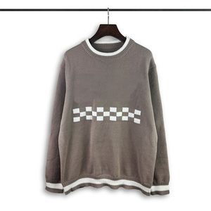 #5 Мужские дизайнерские свитера с вышивкой на груди логотип.