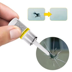 New Car Windshield Repair Tool DIY Window Repair Tools Windscreen Glass Scratch Crack Restore Window Screen Resin+Blade+Strips