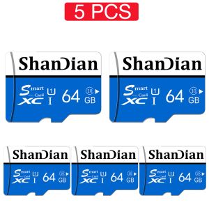 Karten Shandian Pay 5 PCs Lot SD Speicherkarte Hochgeschwindigkeit 256 GB 128 GB 64 GB Mini SD -Karte 32 GB 16 GB 8 GB für die Überwachung von Mobiltelefonen UAV