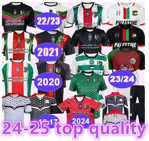 2023 24 Palästina Fußball Trikot Home Away Black White 22 23 24 Custom Name Number Football Hemd Training Kleidung 8899