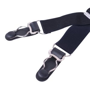 2st Y Style Elastic strumpebandet Corset Holders Strumpor Kjolfäste Suspender med anka-munnen justerad plast/metallklämma