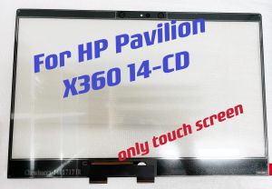 Tela 14 '' Touch para HP Pavilion X360 Tela de toque 14CD 14CD 14 CD Série Laptops Touch Screen Digitizer 14MCD Painel de substituição
