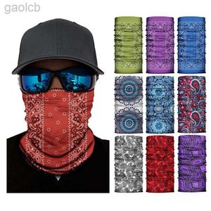 Fashion Face Masks Neck Gaiter Paisley Tube Bandana Sun protection Windproof Outdoor Mask Magic Scarf Travel necessities Holiday gifts 24410