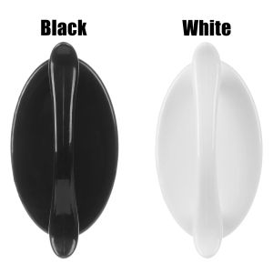 Modern vit/svart självhäftande minimalistisk pasta dörr Dandles garderob drar handtag fönsterskåp lådor knopp möbler dekor