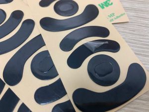 Аксессуары 10 устанавливают оригинальные накладки мыши мыши для мышей для сталей для стая Sensei Ten 10 толщины 0,7 мм