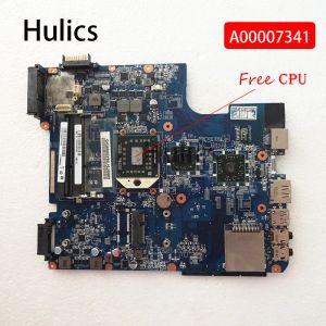 A Motherboard Hulics usou a placa principal A000073410 para Toshiba Satellite L645 L645D Laptop Placa -mãe DA0TE3MB6C0 Socket S1 DDR3 CPU livre