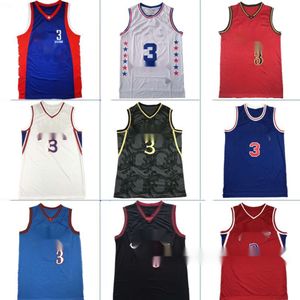 Jersey Jersey Summer For Ers Size Iverson Embroidered Basketball S Training Jersey Men S And S Tank Top Set et