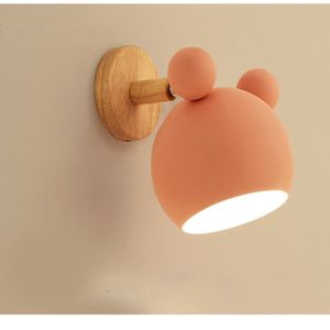 Nowoczesne Macaroon Wall Light Indoor Bedside Europe Wall Light Lounge Reading Metal dekoracyjne kinkiety ścienne2865