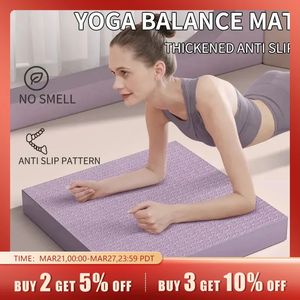 Balance Pad Nicht-Schlupf-Schaummatten-Kniekissen Kissen für Kernbilanz und Kraftstabilitätstraining Yoga Fitness 240326