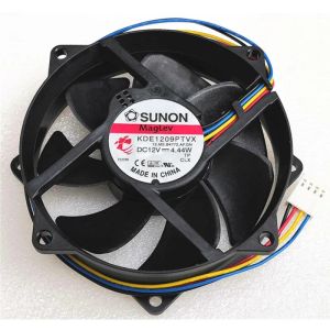 Cooling New original SUNON KDE1209PTVX 9025 9225 90MM 90*90*25mm 92*92*25 MM Circular fan For CPU Cooling fan 12V 0.37A with PWM 4pin