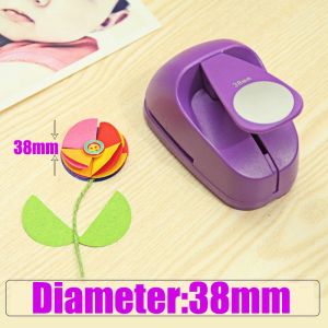 Punch 3.8cm 5.1cm7.6cm Round shape craft punch set children manual DIY hole punches cortador de papel de scrapbook School Circle punch