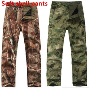 2022Taktik Softshell Kamuflaj Ceket Seti Erkekler Ordu Rüzgar Yemeği Su Geçirmez Avcılık Balıkçılık Giysileri Camo Askeri Ceket Pantolon
