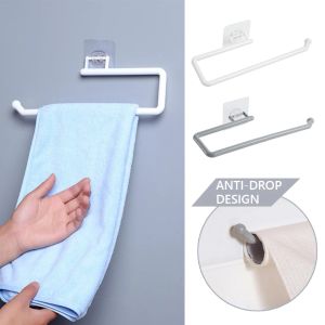 Roll Paper towel rack bar armário de pano de papel higiênico toalha de gradinha para cache de suporte para suporte para suporte