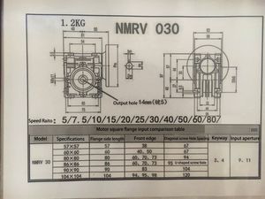 RV30 220V 90 W Motore di attrezzatura a vermi AC con regolatore di velocità del riduttore di velocità Motore di vendita calda ad alta coppia