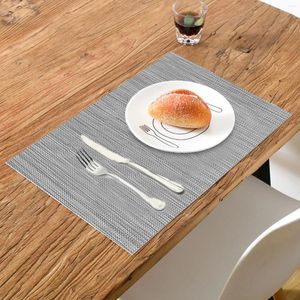 Tapetes de mesa Local interno/externo lavável para jantar Dinning durável de PVC